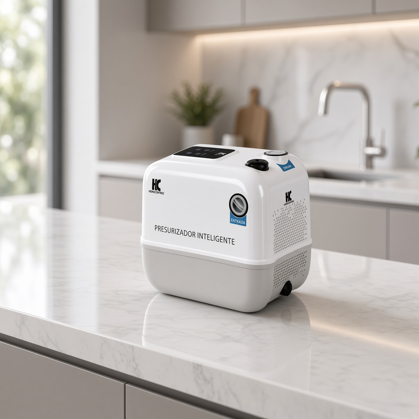 Presurizador Inteligente Hidrocontrol i-QBO-60-127 0.4 HP