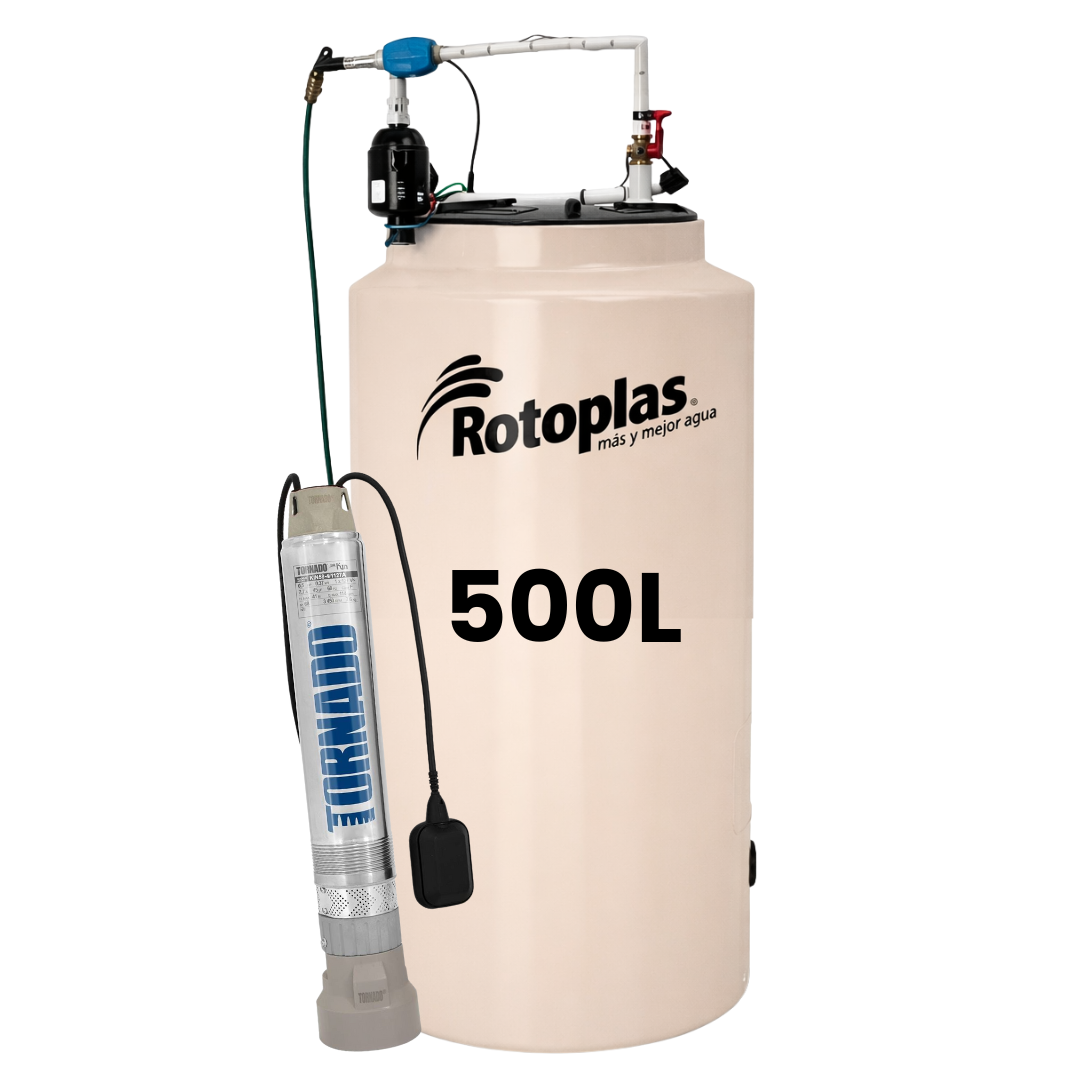 Cisterna Inteligente QUITAPÓN HIJO MINI 500L