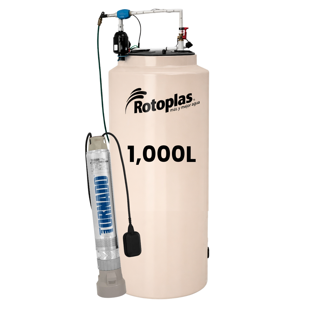 Cisterna Inteligente QUITAPÓN MAMÁ 1,000L