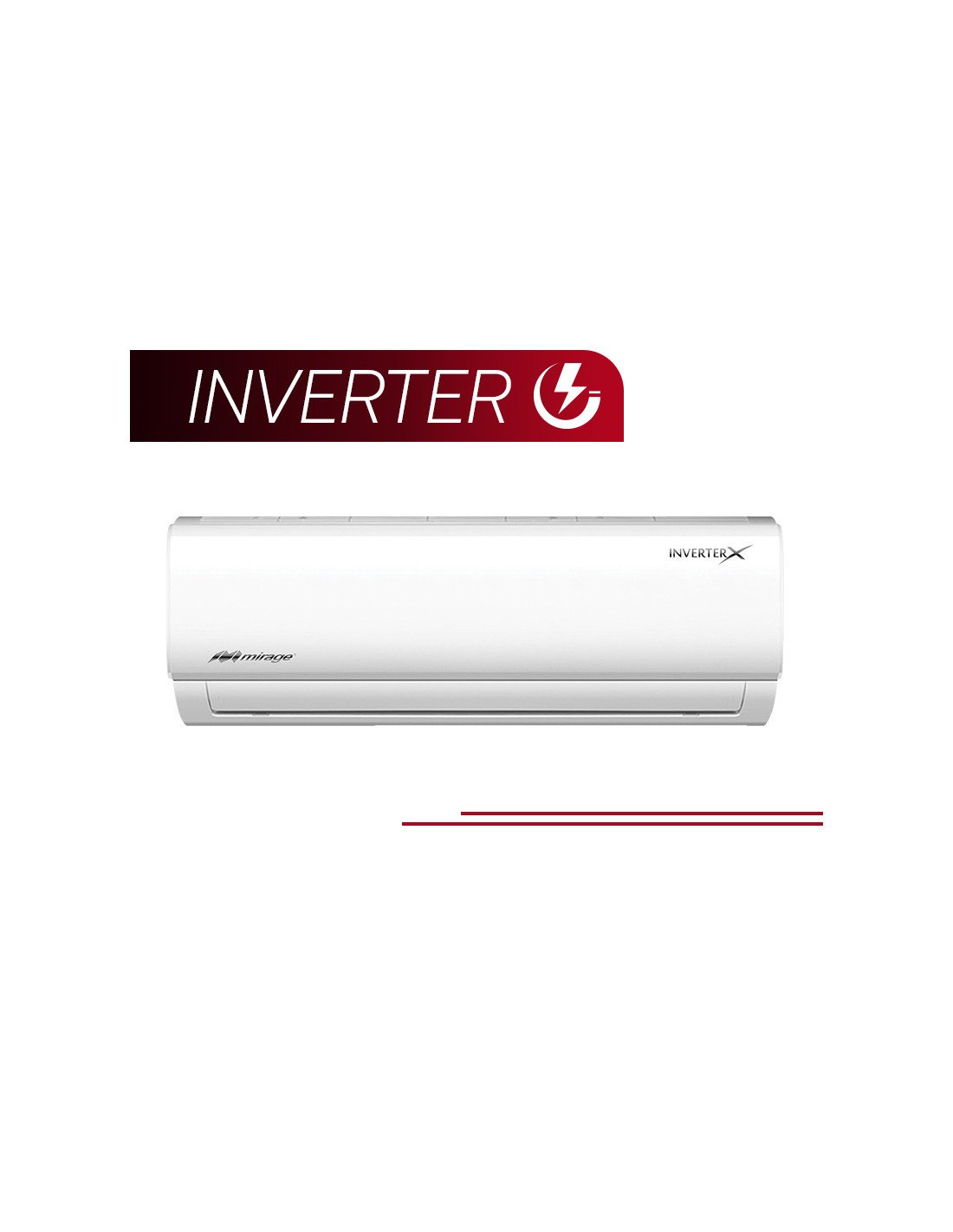 Minisplit Mirage INVERTER X