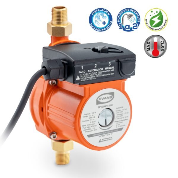 Hidro Soluciones Bomba Evans 16 HP Presurizadora BP120W15-090
