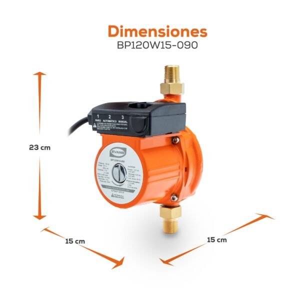 Hidro Soluciones Bomba Evans 16 HP Presurizadora BP120W15-090